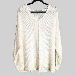 Lucky Brand Chunky Knit Oversized Sweater 2X